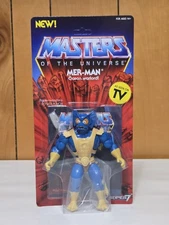 Super7 Masters of the Universe MOTU MER-MAN 5.5" Action Figure B557 sealed 