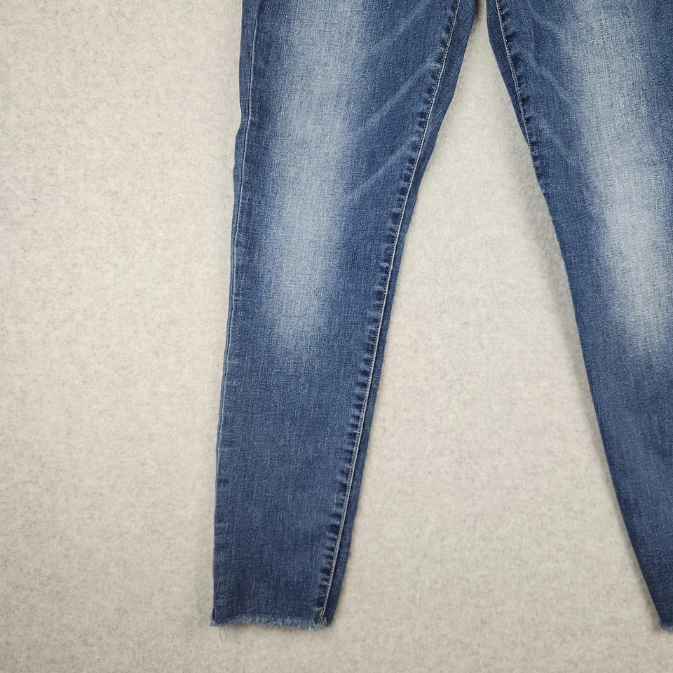 Jeans para mujer Lucky Brand talla 6 AVA tiro medio ajustados denim azul 6/28 Foto 4 de 4