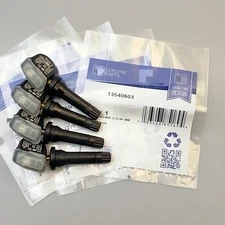 4pc Programmed TPMS Tire Pressure Sensor fits Chevy Cadillac Buick OEM 13540603