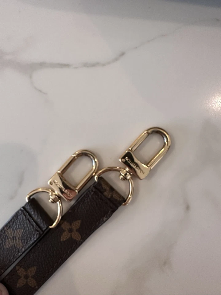 Подлинная коричневая сумка через плечо Louis Vuitton с монограммой Pochette Metis - Изображение 4 из 4