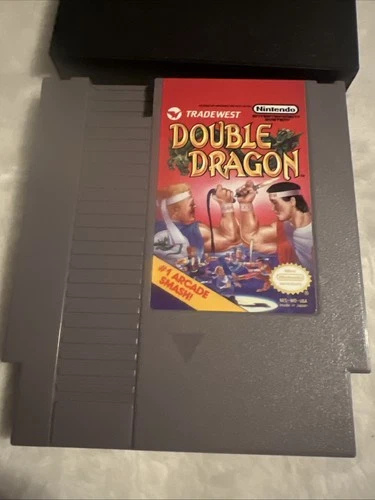 Nintendo Double Dragon Game And Game Sleeve , Untested