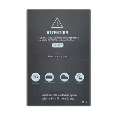 Pack of 10 Large Hydrogel Protectors 300mm x 200mm (Privacy)