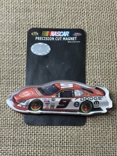 Nascar #9 Dodge Dealers WinCraft Acrylic precision Cut Magnet NEW Open Box