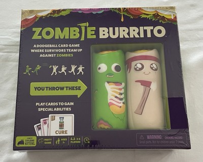Zombie Burrito Dodgeball Card Game by Exploding Kittens