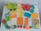Vintage Fisher Price Little People Furniture & Figure Lot