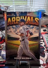 2025 Topps Finest - Arrivals Drake Baldwin #A-14 Refractor (RC)