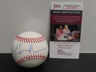 Gavin Newsom Signed Auto Autograph ROMLB Baseball JSA COA Authentic