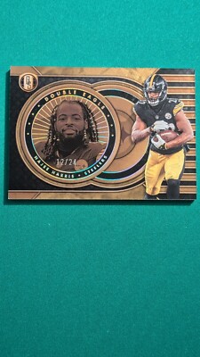 Najee Harris 2024 Panini Gold Standard Double Eagle Insert Card 12/24 Case Hit