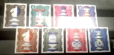 CHESS MNH 1972 FRG WEST BERLIN GERMANY complete sets LOOK!!!!