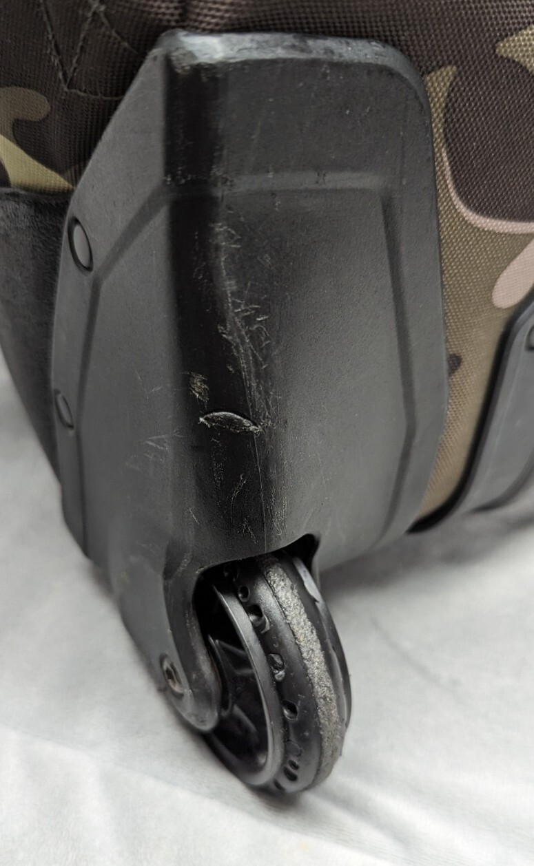 Oakley 26" Rolling Luggage Suitcase Bag In Oakley Camo Pattern