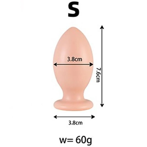 38-95mmm Plug Anal XXXL Butt Plug Big Egg Dildo Anal Dilation Suction Sex Toys - Picture 31 of 46