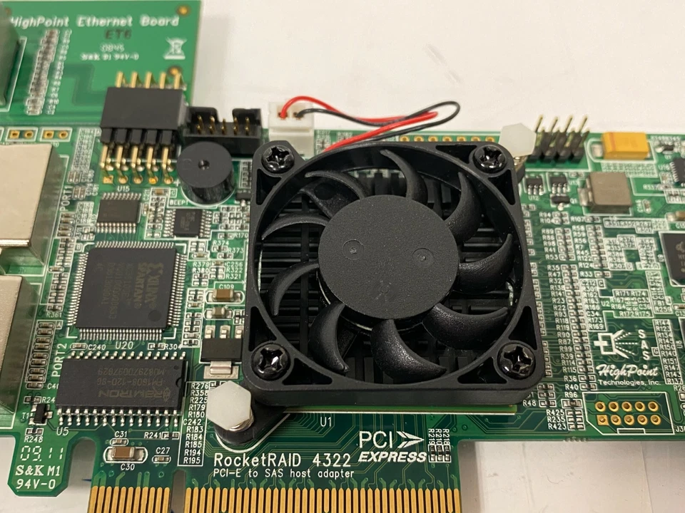 HIGHPOINT ROCKETRAID 4322 EXTERNAL 8-CH PCI-E x8 SAS RAID CONTROLLER - Image 4 of 4