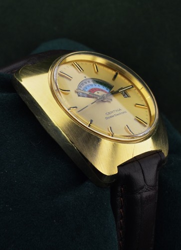 Vintage Certina Biostar Electronic Men Watch Swiss Made 39mm 8106 004 - Picture 7 of 13