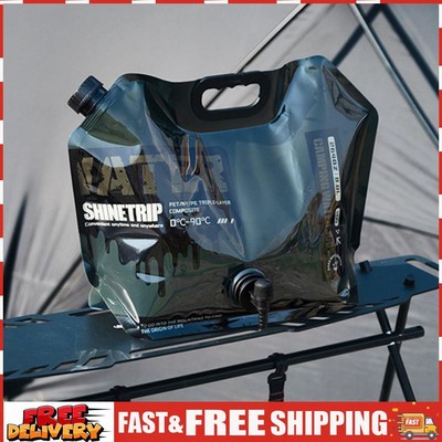 2Pcs 8L Water Carrier Solid Water Tank for Camping Hiking Backpacking Emergency 