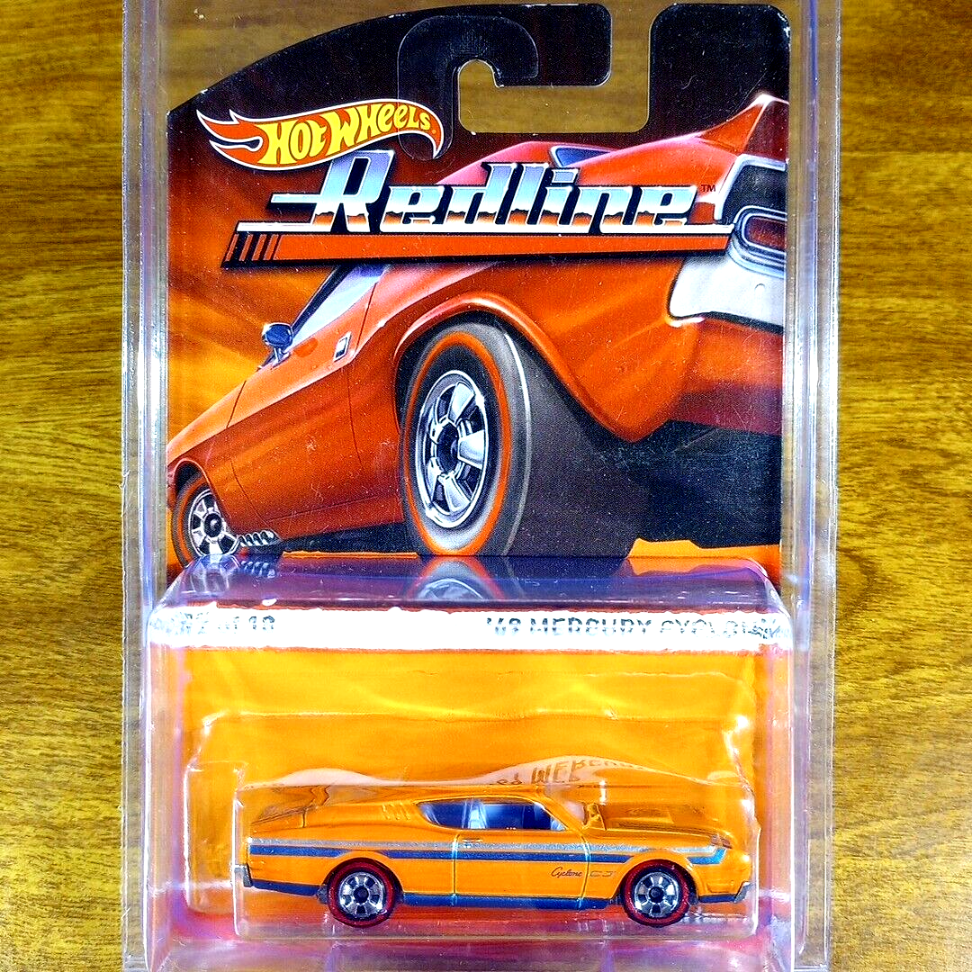 Hot Wheels Heritage Redline '69 Mercury Cyclone Orange 12/18