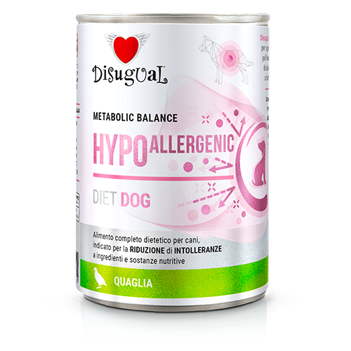 Diet Dog Hypoallergenic Quaglia 400gr DISUGUAL