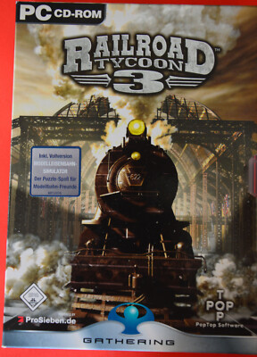 CD-Box  Railroad Tycoon III    CD  Sid Meier s Railroads! 