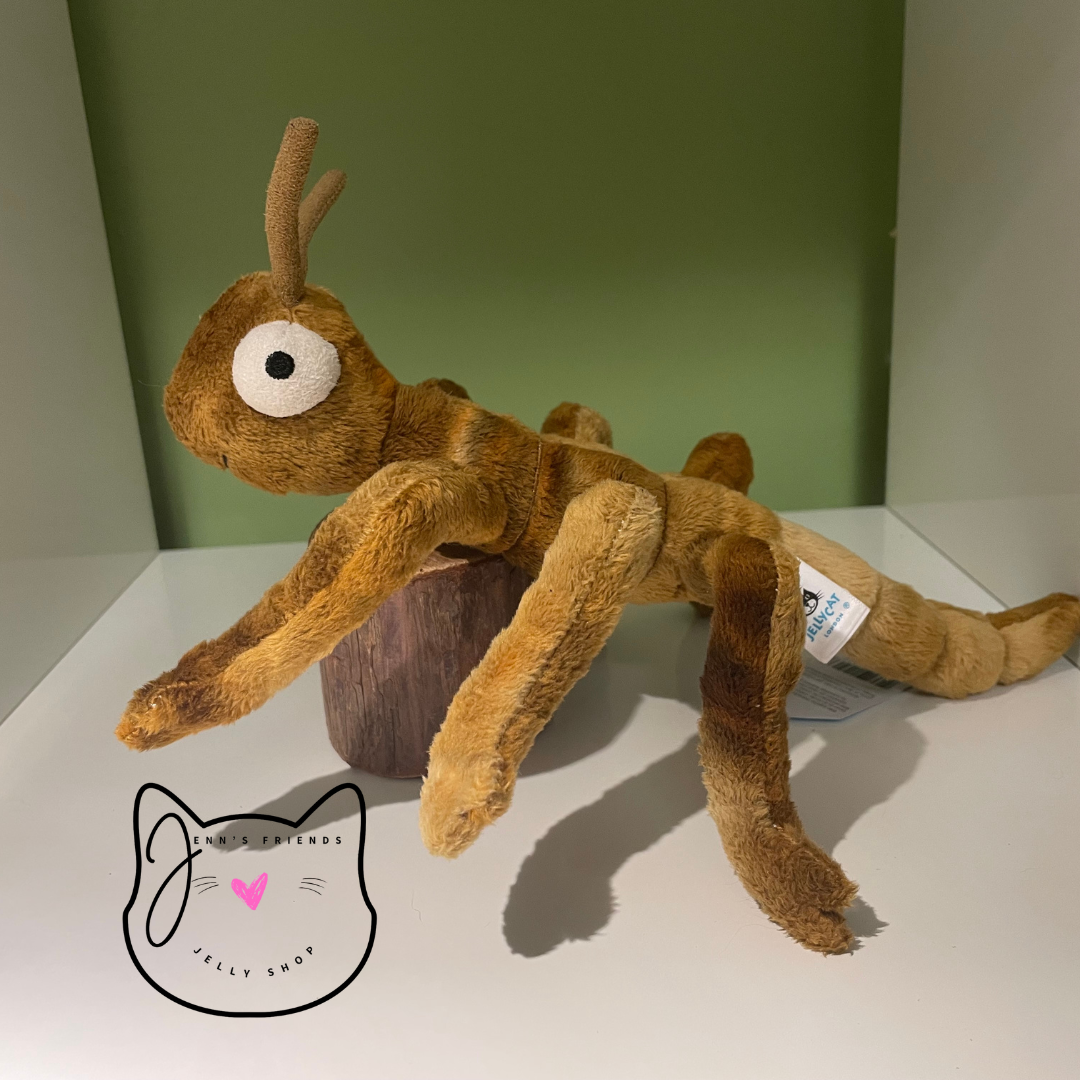 Jellycat STANLEY STICK Insect Bug New BNWT RETIRED Soft Plush Toy
