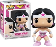 Breast Cancer Awareness POP Heroes Wonder Woman Vinyl Figure #350