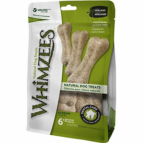 Whimzees Dog Treat, Rice Bone, 9 Pieces - Image 2