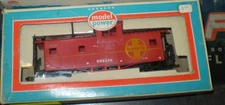 MODEL POWER 9123 SANTA FE 38' WIDE VISION  CABOOSE HO SCALE 