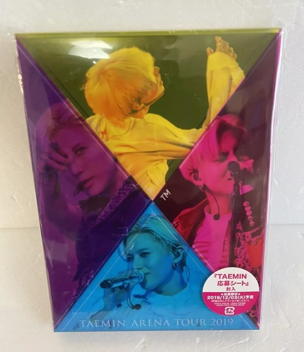 TAEMIN ARENA TOUR 2019 XTM First Limited Edition 2 DVD Photo Booklet Set