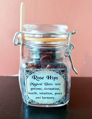 Rose Hips Herb & Jar