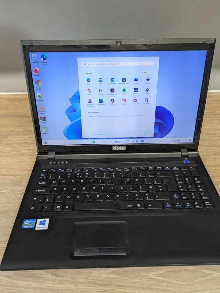 FAST WINDOWS 11 LAPTOP 1TB SSD 8GB RAM 15.6IN SCREEN MS OFFICE AND MORE STONE - Image 2 of 4