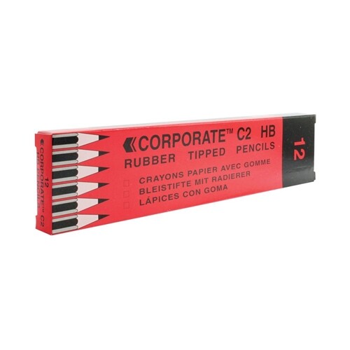 Whitebox Contract Pencil Eraser Tipped HB Home School Student Economical x 48 - Picture 3 of 3