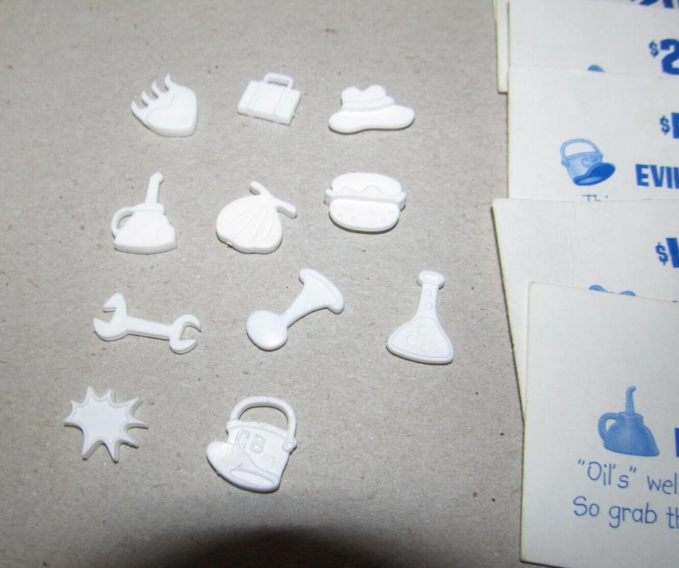 Spongebob Squarepants Operation Board Game Replacement Game Pieces Cards & Money - Image 2 of 4