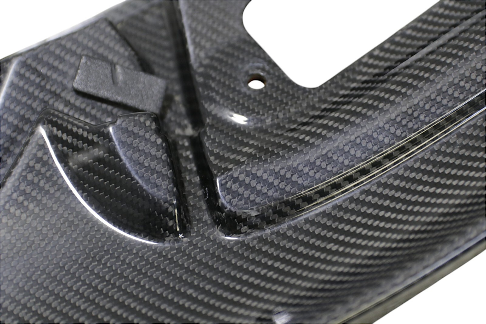 McLaren 600LT Rear Upper Carbon Fiber Bumper Insert Panel 2019 2020 OEM