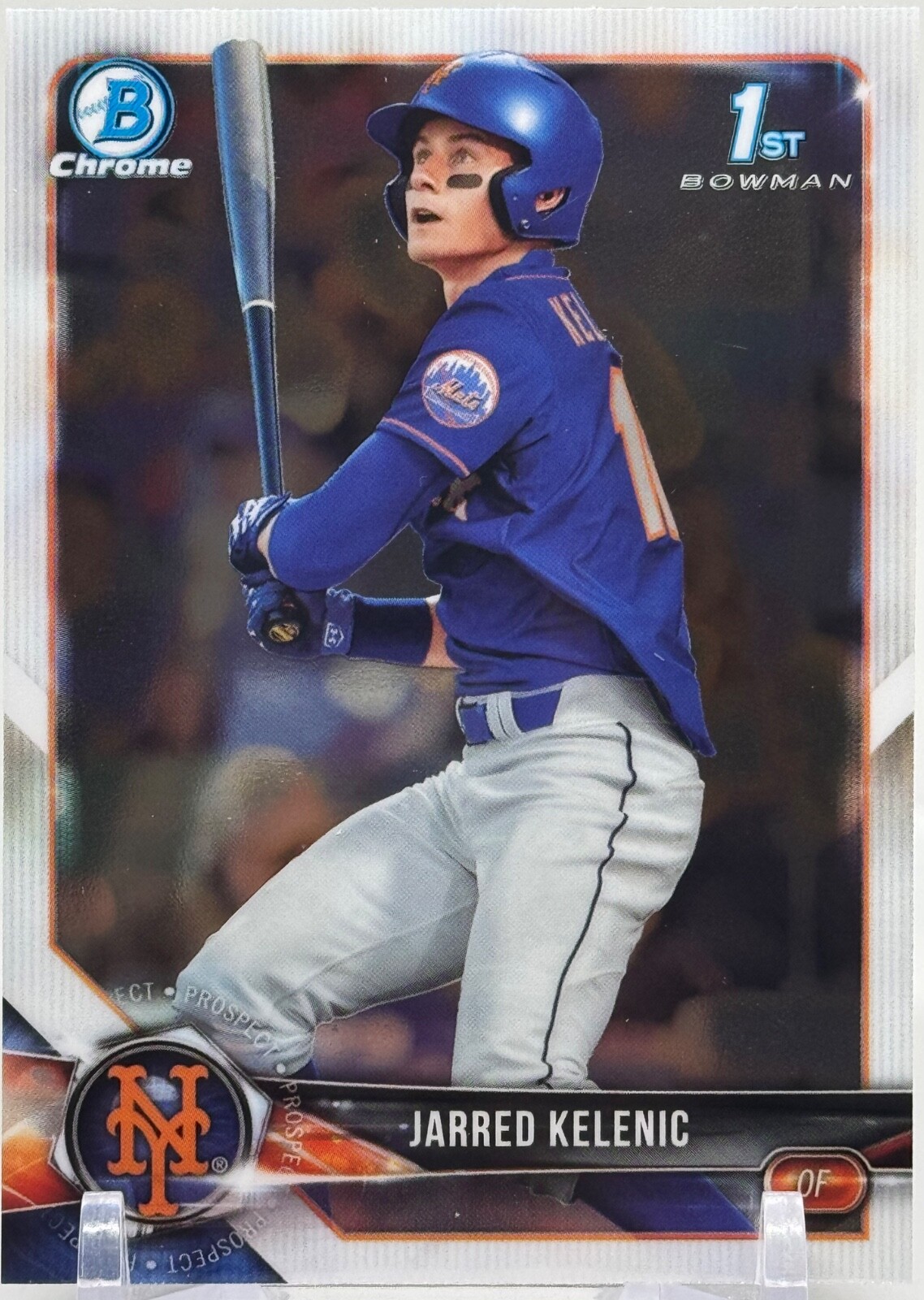 2018 Bowman Draft Jarred Kelenic Chrome 1st #BDC-6 Seattle Mariners NY Mets
