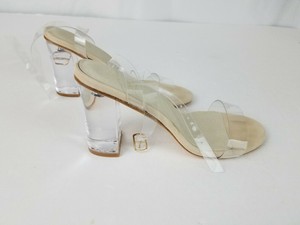 revolve clear heels