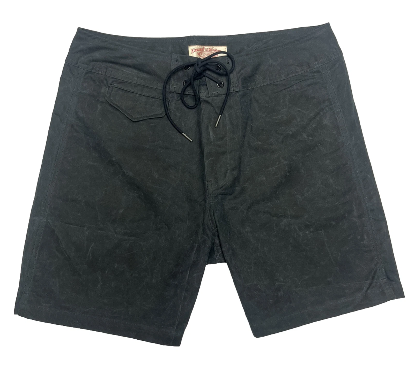 Filson Eagle Harbor Trunks - NEW - 20260879 Dark Navy Dry Waxed Shorts CC