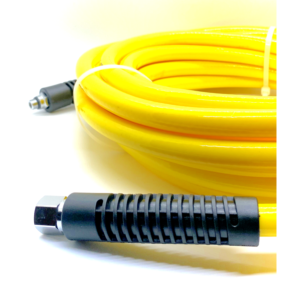 H2Odyssey Scuba Hookah Hose 50 Foot Yellow Rubber Low Pressure LP
