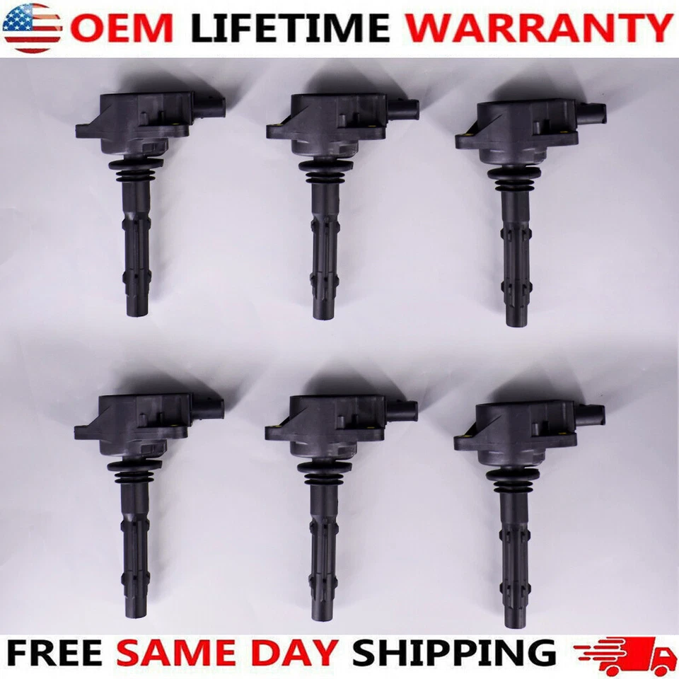 OEM 6PCS NEW Coil For Mercedes A2729060060 W164 W209 W216 W230 19005267 GN10235 - Image 3 of 4