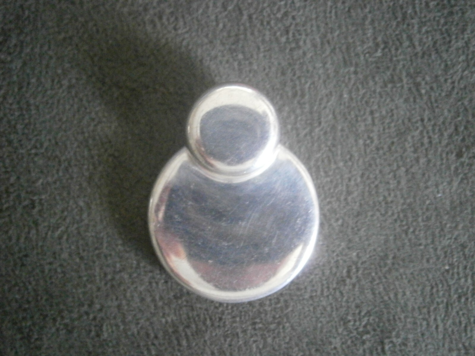 Two Layered Circles Vintage Solid Sterling Silver… - image 7