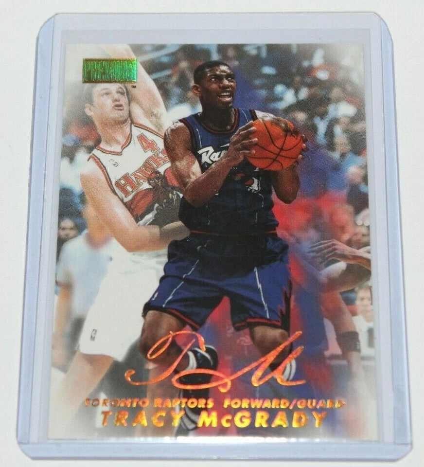 1998-99 Skybox Premium Tracy McGrady #42 🏀NBA Basketball 2nd Year Rookie Card🏀