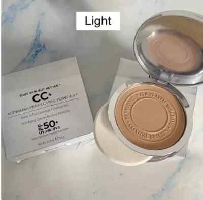IT (LIGHT (W) ) CC+ Airbrush Perfecting Powder SPF 50+ | ~NEW In Box