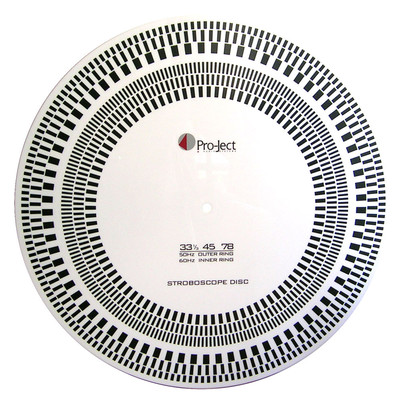 Pro-Ject Strobe it - Stroboscope disc for the playback speed NEW!