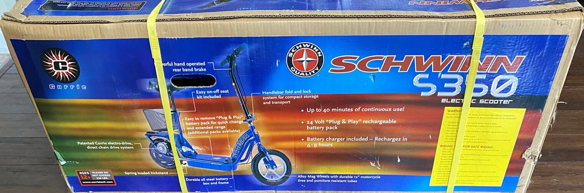 NEW In Box Schwinn s350 Electric Scooter. Sealed Still Has