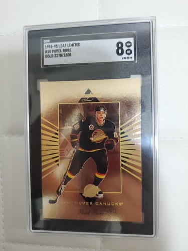Pavel Bure #10 1994 Leaf Limited Gold card