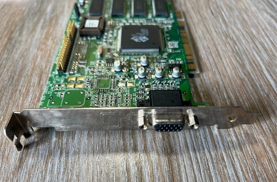 Vintage ATI 3D RAGE II+DVD 4MB 109-38800-00 (MACH64) PCI Video Card TESTED! - Image 3 of 4