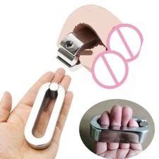 Men Ball Stretcher Weight Stainless Steel Metal Scrotum Pendant Rings Device