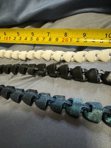 2 FOOT Flexible Snake! CHOOSE COLOR - 3D Printed Fun Fidget Toy Sensory For Kids - Picture 4 of 13