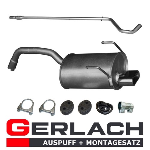 IMASAF Auspuff Ab Kat Für Fiat Panda 1.1 I.e 40KW Euro2 95-03