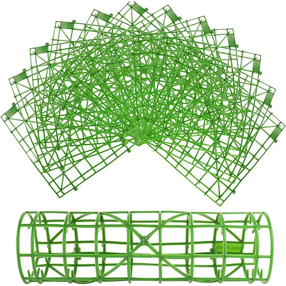 Party Decoration Flower Grid Panels Fence Wall Frames Artificial Plant