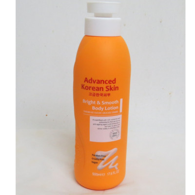 Advanced Korean Skin Bright & Smooth Body Lotion 500ml