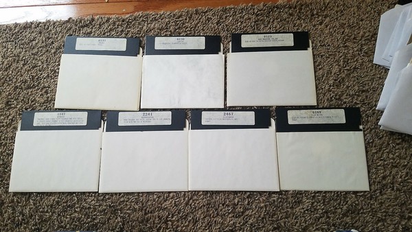 LOTE DE PROGRAMAS DE SOFTWARE DE DISQUETE IBM PC 5.25 DE COLECCIÓN ARCHIVO COMPRESIÓN ZIP #110