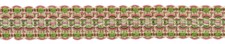 Gimp Braid, Style 0100VG, Color VNT6 - Tulip Pink 6 Yards